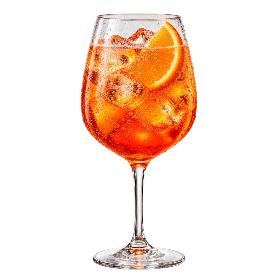 Aperol Spritz — com álcool