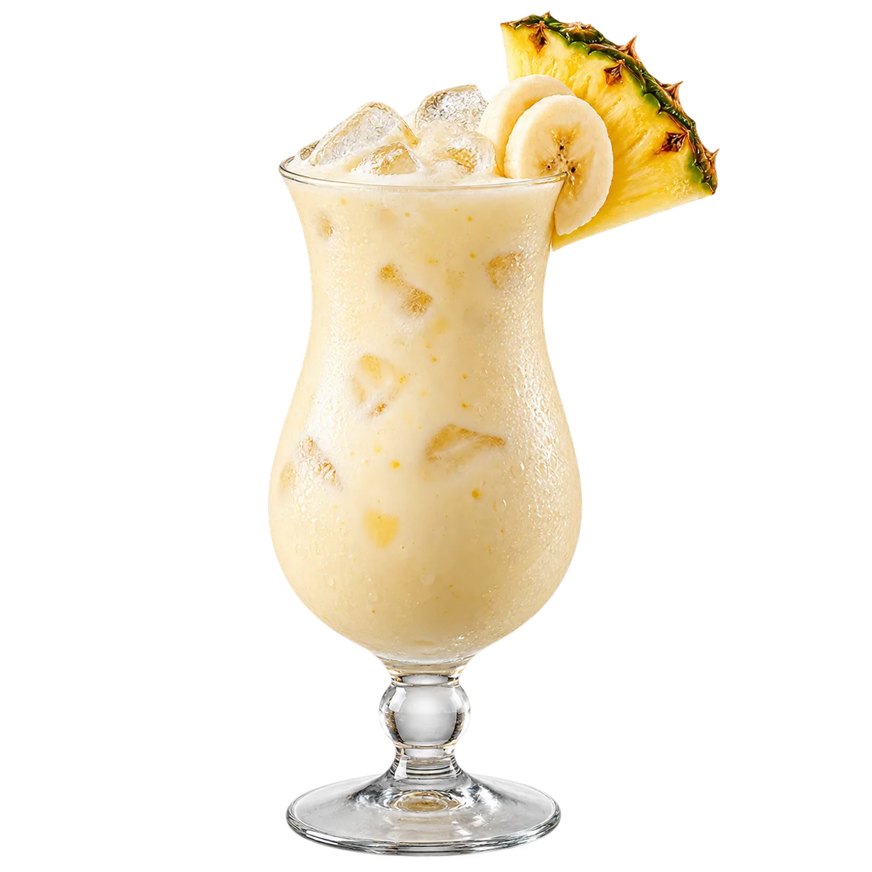 Banana Colada — com álcool
