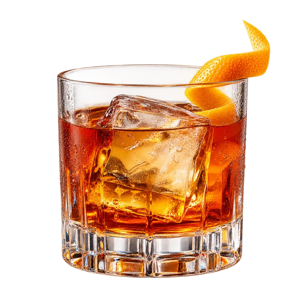 Old Fashioned — sem álcool