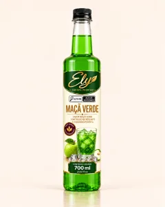 Xarope Ely Maçã Verde — garrafa de 700 ml