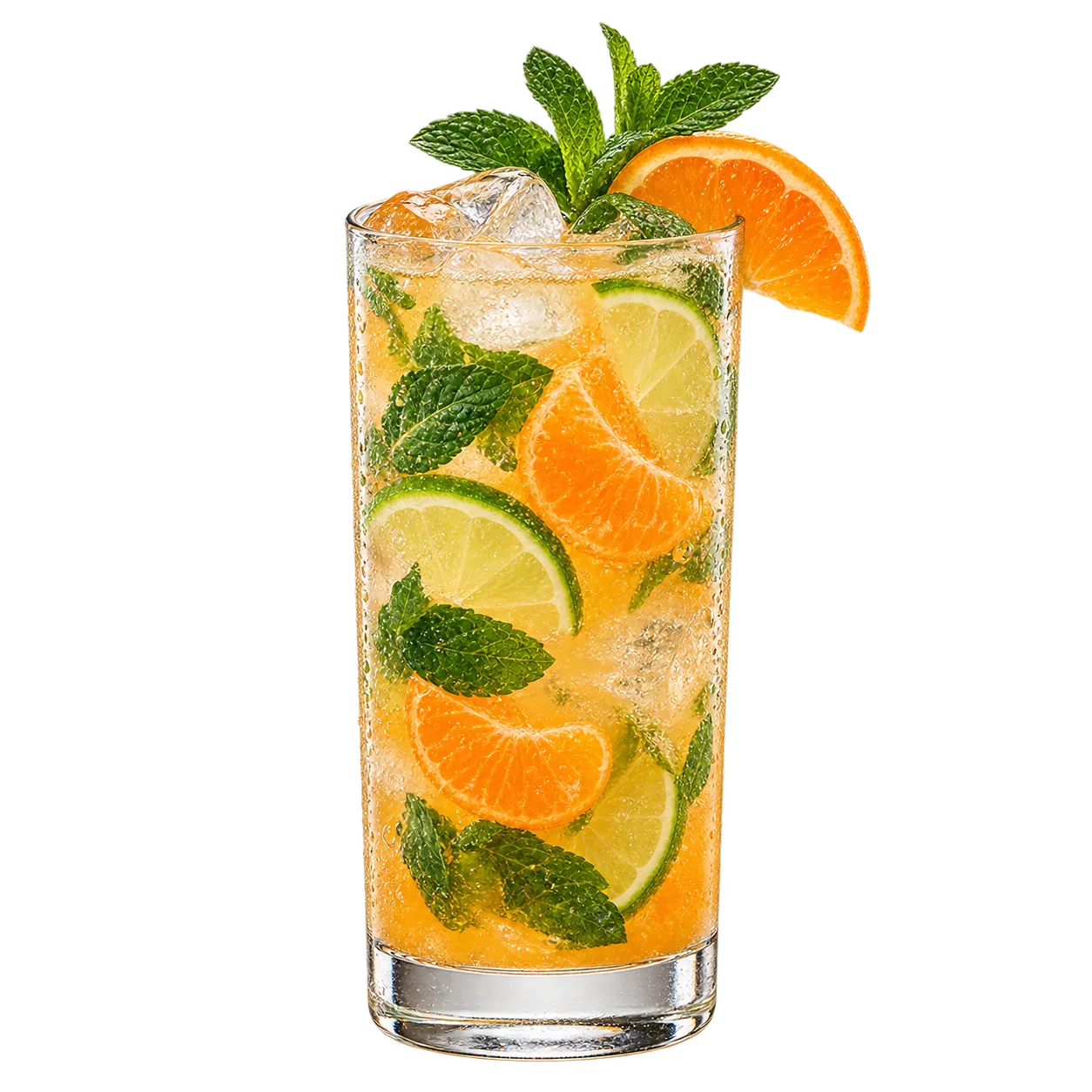 Mojito Tangerina — com álcool