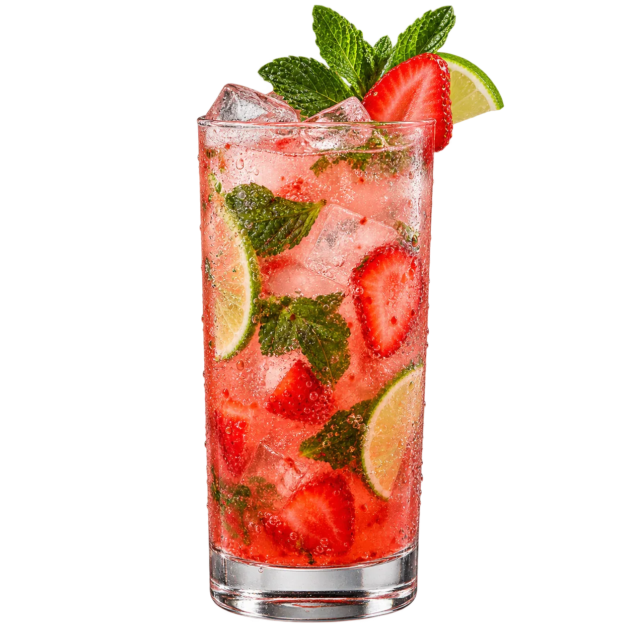 Strawberry Mojito — sem álcool