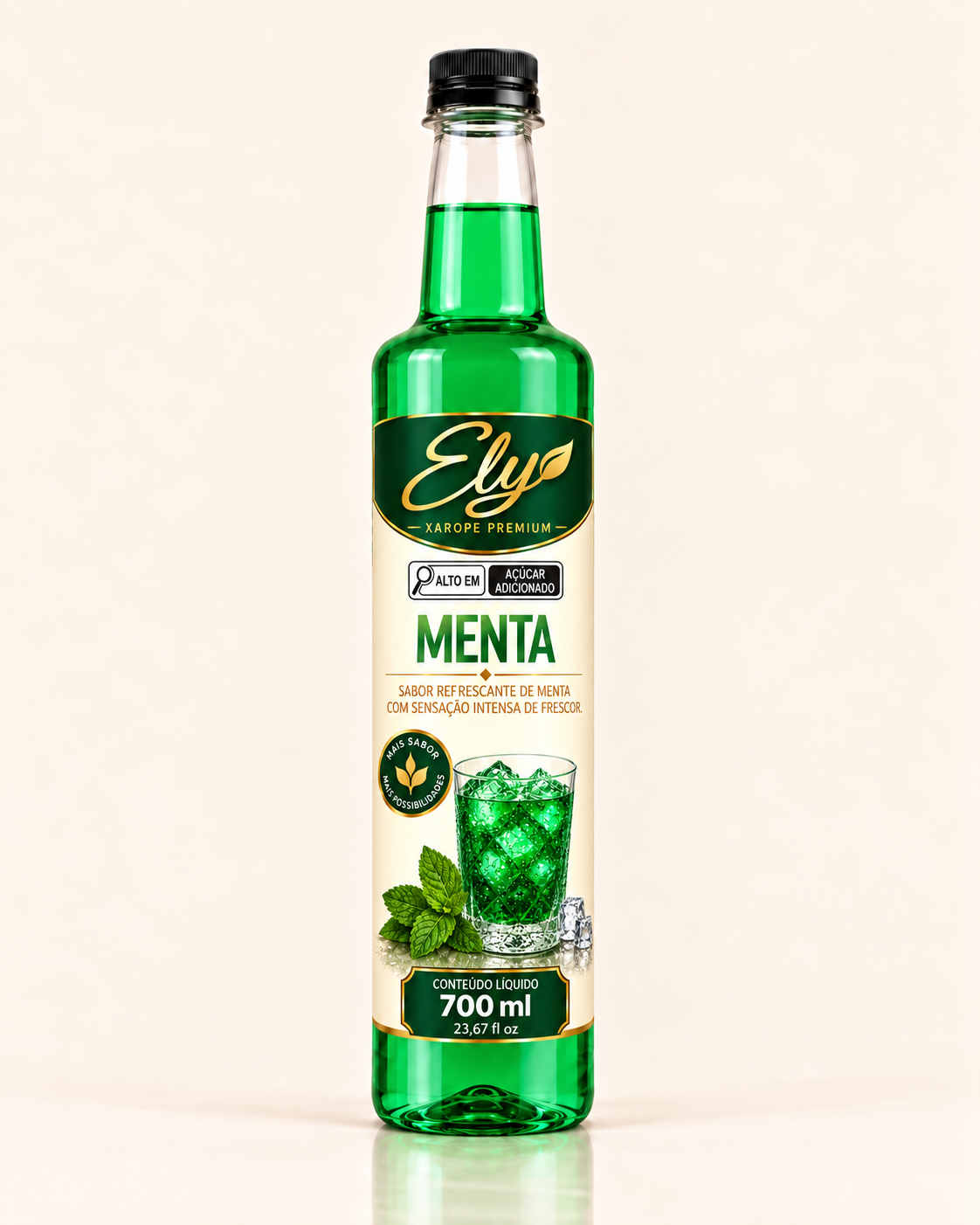 Xarope Ely Menta 700 ml